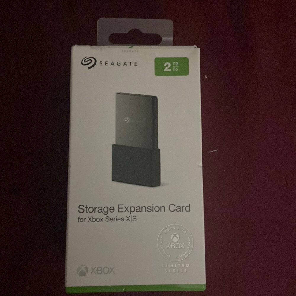 2 TB Seagate Storage Expansion Card for Xbox Series X and Xbox Series S